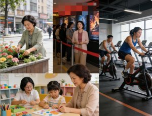 中女的百态人生